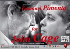 Emanuel Pimenta for John Cage